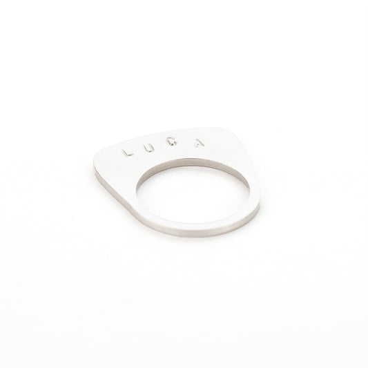 Layer-ring Zilver