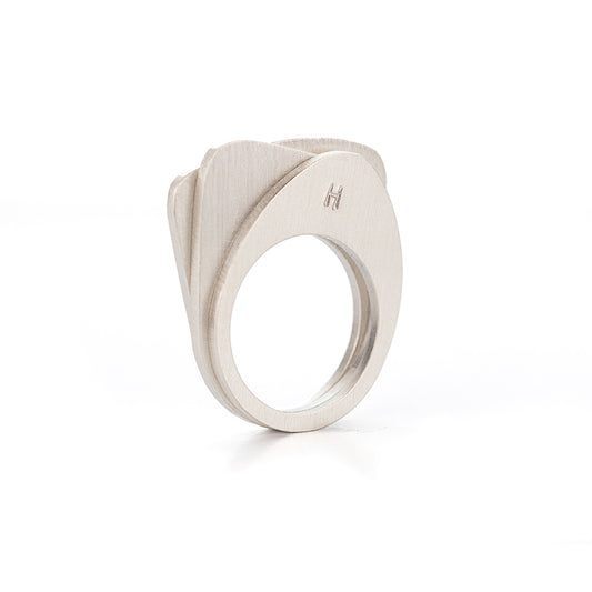 Layer-ring Zilver