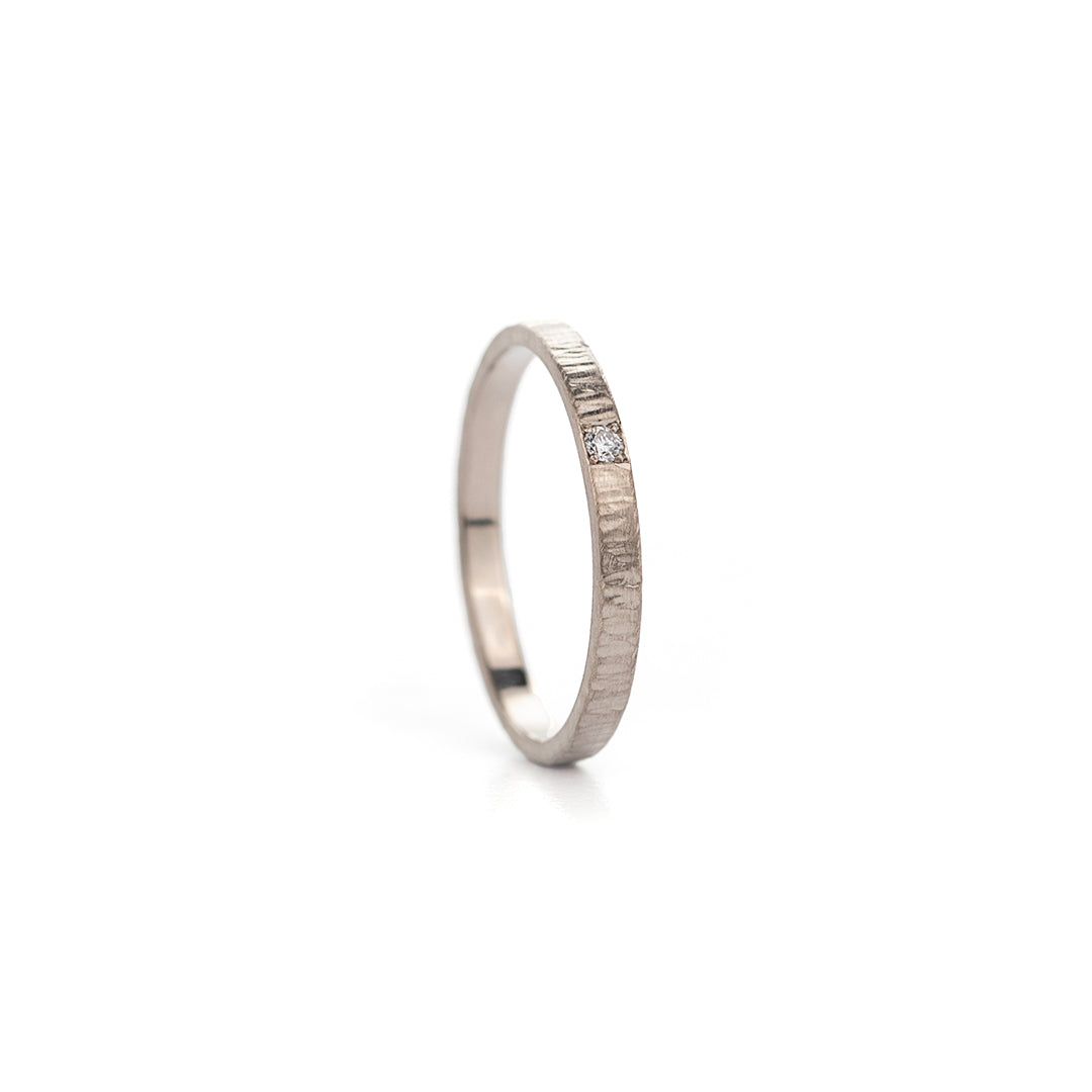 Diamant trouwring – perfecte balans tussen eenvoud en luxe