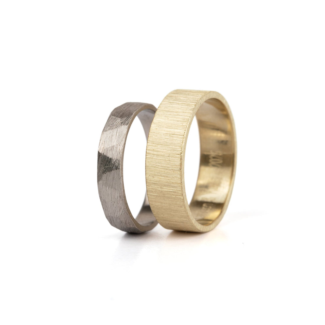 Verschil tussen witgoud en geelgoud ring